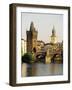 Charles Bridge, Old Town Bridge and the Water Tower, Prague, Czech Republic-Sergio Pitamitz-Framed Photographic Print