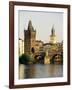 Charles Bridge, Old Town Bridge and the Water Tower, Prague, Czech Republic-Sergio Pitamitz-Framed Photographic Print