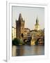 Charles Bridge, Old Town Bridge and the Water Tower, Prague, Czech Republic-Sergio Pitamitz-Framed Photographic Print