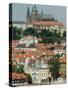 Charles Bridge Overlooking Stare Mesto, Prague, UNESCO World Heritage Site, Czech Republic-Ethel Davies-Stretched Canvas