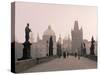 Charles Bridge, Prague, Czech Republic-Jon Arnold-Stretched Canvas