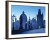 Charles Bridge, Prague, Czech Republic-Walter Bibikow-Framed Photographic Print