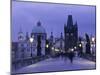 Charles Bridge, Prague, Czech Republic-Jon Arnold-Mounted Photographic Print