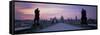 Charles Bridge, Prague, Czech Republic-Peter Adams-Framed Stretched Canvas