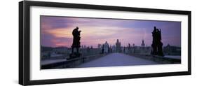 Charles Bridge, Prague, Czech Republic-Peter Adams-Framed Photographic Print