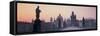 Charles Bridge, Prague, Czech Republic-Peter Adams-Framed Stretched Canvas