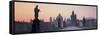 Charles Bridge, Prague, Czech Republic-Peter Adams-Framed Stretched Canvas