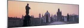 Charles Bridge, Prague, Czech Republic-Peter Adams-Mounted Photographic Print