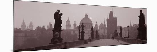 Charles Bridge Prague Czech Republic-null-Mounted Photographic Print