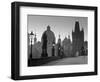 Charles Bridge, Prague, Czech Republic-Walter Bibikow-Framed Photographic Print