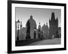 Charles Bridge, Prague, Czech Republic-Walter Bibikow-Framed Photographic Print