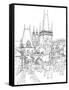 Charles Bridge - Prague, Czech Republic--Vladimir--Framed Stretched Canvas