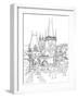 Charles Bridge - Prague, Czech Republic--Vladimir--Framed Art Print