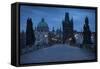 Charles Bridge, Prague, UNESCO World Heritage Site, Czech Republic, Europe-Ben Pipe-Framed Stretched Canvas