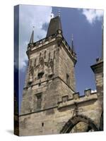 Charles Bridge Tower, Prague, Czech Republic-Peter Thompson-Stretched Canvas