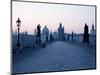 Charles Bridge, UNESCO World Heritage Site, Old Town, Prague, Czech Republic, Europe-Hans Peter Merten-Mounted Photographic Print