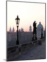 Charles Bridge, UNESCO World Heritage Site, Old Town, Prague, Czech Republic, Europe-Hans Peter Merten-Mounted Photographic Print