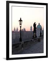 Charles Bridge, UNESCO World Heritage Site, Old Town, Prague, Czech Republic, Europe-Hans Peter Merten-Framed Photographic Print