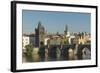 Charles Bridge, UNESCO World Heritage Site, Prague, Czech Republic, Europe-Angelo-Framed Photographic Print