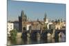 Charles Bridge, UNESCO World Heritage Site, Prague, Czech Republic, Europe-Angelo-Mounted Photographic Print