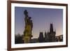 Charles Bridge, UNESCO World Heritage Site, Prague, Czech Republic, Europe-Angelo-Framed Photographic Print