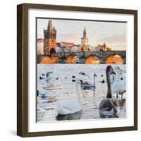 Charles Bridge-Tosh-Framed Art Print