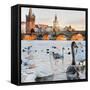 Charles Bridge-Tosh-Framed Stretched Canvas