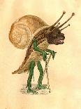 Snail 1873 'Missing Links' Parade Costume Design-Charles Briton-Giclee Print