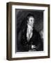 Charles Brockden Brown (1771-1810) Engraved by John B. Forrest (1814-70) from a Miniature, 1805-William Dunlap-Framed Giclee Print
