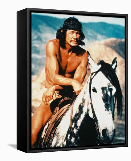 Charles Bronson - Chato's Land-null-Framed Stretched Canvas