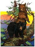 "Bears in Tree,"August 16, 1930-Charles Bull-Giclee Print