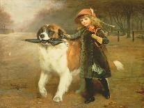 Off to School, 1883-Charles Burton-Giclee Print