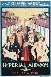 Poster Advertising Imperial Airways (Colour Lithograph)-Charles C Dickson-Giclee Print