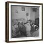 Charles C. Todd and His Family, Praying in the Morning Before Breakfast-Wallace Kirkland-Framed Photographic Print