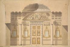 Interior Design of the Catherine Palace, Tsarskoye Selo, Russia, 1780S-Charles Cameron-Framed Premium Giclee Print