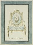 Design for the Jasper Cabinet in the Agate Pavilion at Tsarskoye Selo, 1780S-Charles Cameron-Giclee Print