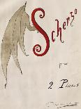 Title Page of Piano Concerto No 1, Opus 17-Charles Camille Saint-Saens-Giclee Print
