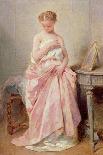Girl in a Pink Dress-Charles Chaplin-Giclee Print