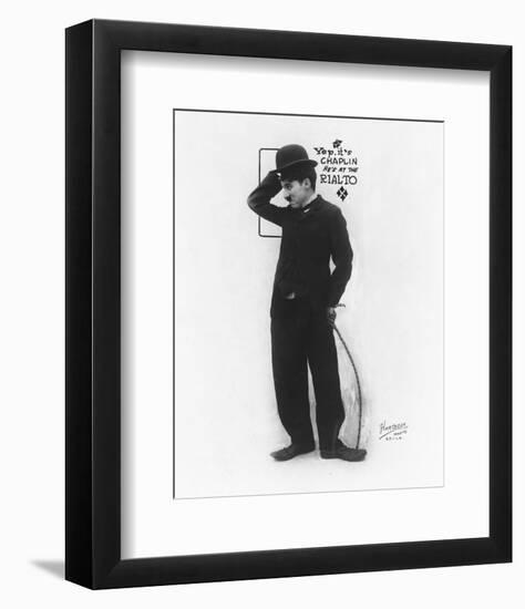 Charles Chaplin-null-Framed Photo