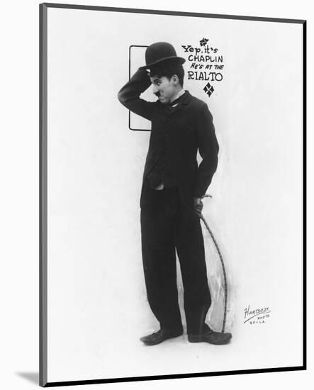 Charles Chaplin-null-Mounted Photo