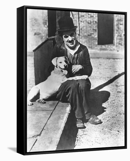 Charles Chaplin-null-Framed Stretched Canvas