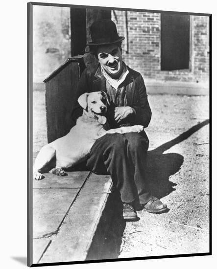 Charles Chaplin-null-Mounted Photo