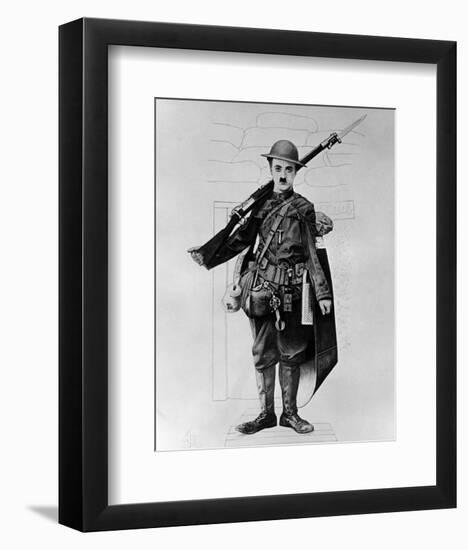 Charles Chaplin-null-Framed Photo