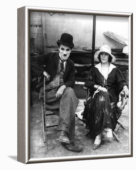 Charles Chaplin-null-Framed Photo