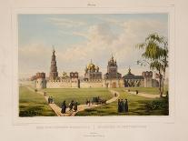 View of the Novodevichy Convent in Moscow, 1840S-Charles-Claude Bachelier-Giclee Print