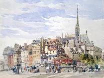 Marboeuf Road Below the Avenue De L'Alma, Paris, 1867-Charles Claude Pyne-Framed Giclee Print