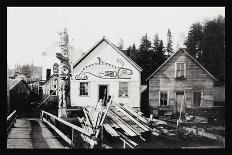 Home of Chief Ko-Teth Sha-Doc, Ketchikan, Alaska-Charles Clenton Page-Art Print