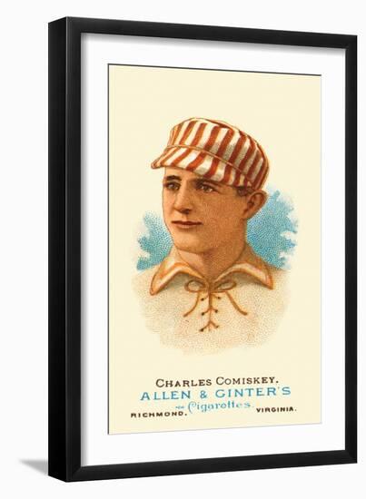 Charles Comiskey, First Baseman, St. Louis Browns-Allen & Ginter-Framed Art Print