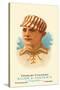 Charles Comiskey, First Baseman, St. Louis Browns-Allen & Ginter-Stretched Canvas