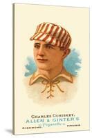 Charles Comiskey, First Baseman, St. Louis Browns-Allen & Ginter-Stretched Canvas